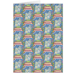 EENVOUDIGERE EGG FAIRY, FANTASY RABBIT NOTE CARD B