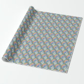 EENVOUDIGERE EGG FAIRY, RABBIT WRAPPING PAPIER Hol (Uitgerold)