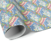EENVOUDIGERE EGG FAIRY, RABBIT WRAPPING PAPIER Hol (Rol Hoek)