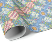 EENVOUDIGERE EGG FAIRY RABBIT WRAPPING PAPIER Mirr (Rol Hoek)