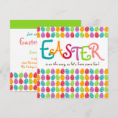 EENVOUDIGERE Eieren Kaart (Voorkant / Achterkant)