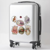  EENVOUDIGERE EIEREN, STROMEN EN STICKER VAN DOVES (Koffer)