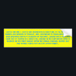 EENVOUDIGERE OORSPRONG 1 BUMPERSTICKER<br><div class="desc">DE GEMAKKELIJKSTE WEGEN</div>