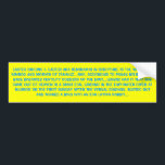 EENVOUDIGERE OORSPRONG 1 BUMPERSTICKER<br><div class="desc">DE GEMAKKELIJKSTE WEGEN</div>