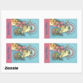 EENVOUDIGERE STICKER VAN DE GIRAFFE (Vel)