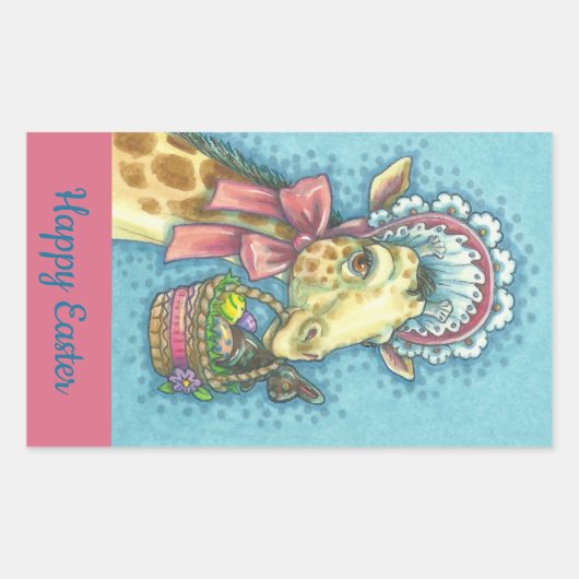 EENVOUDIGERE STICKER VAN DE GIRAFFE (Voorkant)