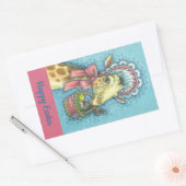 EENVOUDIGERE STICKER VAN DE GIRAFFE (Envelop)