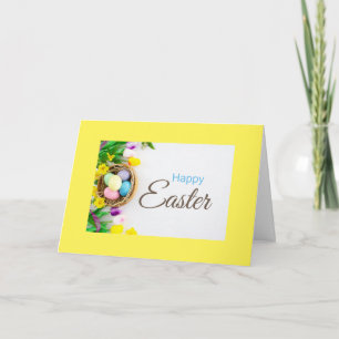 EENVOUDIGERE WENS VAN GEKKE EASTER EIEREN HOLIDAY- FEESTDAGEN KAART
