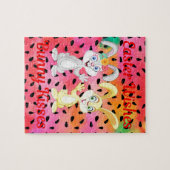 EENVOUDIGERE WISSEN, BUNNY KISSES JIGSAW PUZZLE LEGPUZZEL (Horizontaal)