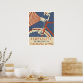 Eenvoudigheid is de sleutel tot een succesvol leve poster (Keuken)