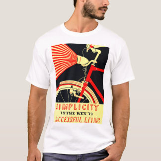EENVOUDIGHEID is de sleutel tot het SUCCESVOLLE LE T-shirt