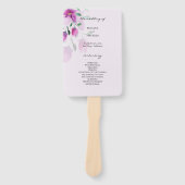 Eenvoudigheid van de kunstbloemen van de gewelddad handwaaier (Voorkant)