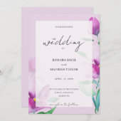 Eenvoudigheid van de kunstbloemen van de gewelddad kaart (Voorkant / Achterkant)