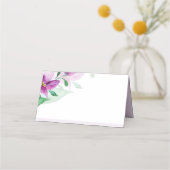 Eenvoudigheid van de kunstbloemen van de gewelddad plaatskaartje (Achterkant)