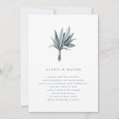 Eenvoudigheid van eucalyptus | Uitnodiging tot wed (Voorkant)