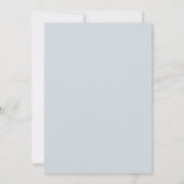 Eenvoudigheid van eucalyptus | Uitnodiging tot wed (Achterkant)