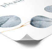 Eenvoudigheid van eucalyptus | Weddenschappen Poster (Hoek)