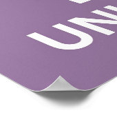 Eenvoudigheids- en liefdeskleding afdrukken of pos poster (Hoek)