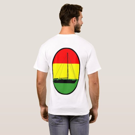 Eenvoudigheidshandvesten shirt (Achterkant volledig)