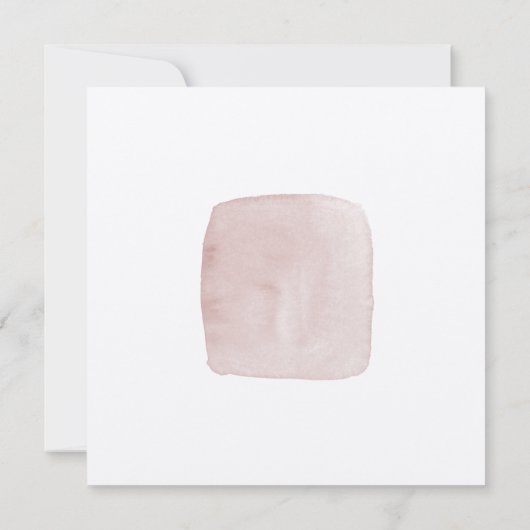 Eenvoudigste Moderne Uitnodiging (Achterkant)