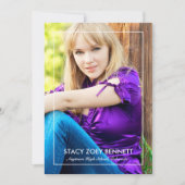 Eenvoudigweg 1 Aankondiging van het Afstuderen van (Voorkant)