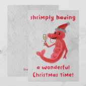 Eenvoudigweg een geweldige kersttijd! feestdagenkaart (Voorkant / Achterkant)