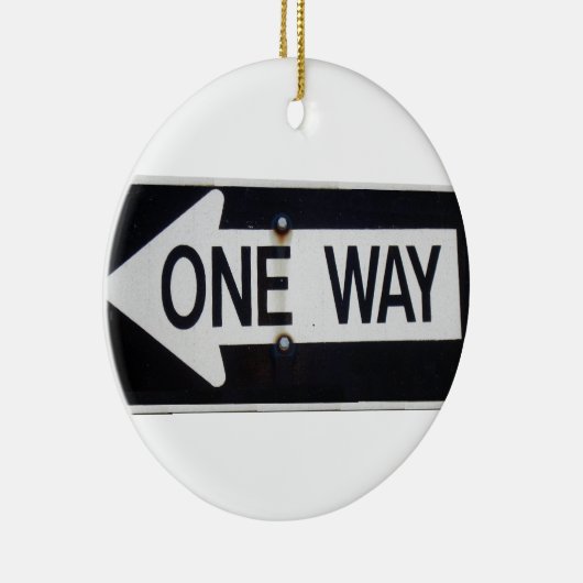 Eenwegteken Keramisch Ornament (Rechts)