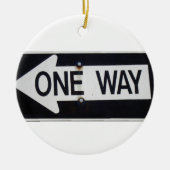 Eenwegteken Keramisch Ornament (Voorkant)