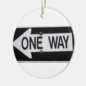 Eenwegteken Keramisch Ornament (Links)