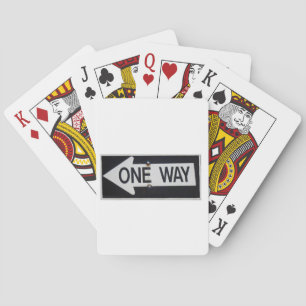 Eenwegteken Pokerkaarten