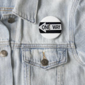 Eenwegteken Ronde Button 5,7 Cm (In situ)