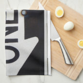 Eenwegteken Theedoek (Quarter Fold)