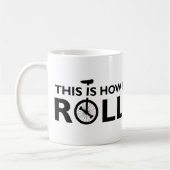 Eenwieler Hoe Ik Rol Grappige Mok (Links)