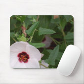 Eenwitte bloem muismat (Met muis)