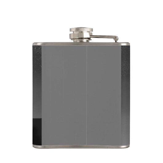 eenwolf heupfles (Achterkant)