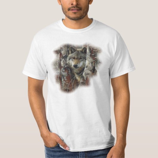 eenwolf t-shirt (Voorkant)