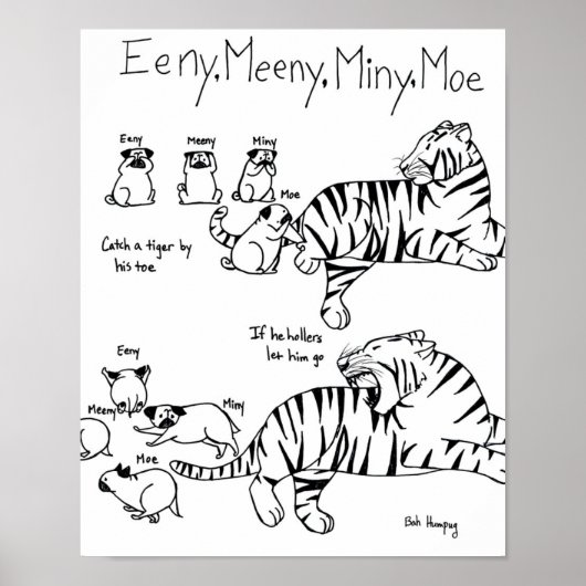 Eeny Meeny Miny Moe Poster (Voorkant)