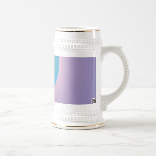 Eenzaam Blauw Bierpul (Rechts)