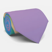 Eenzaam Blauw Stropdas (Opgerold)