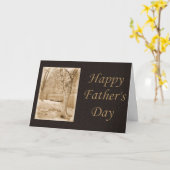 Eenzaam & het Wachten Vaderdag Kaart (Gele Bloem)