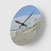 eenzaam strand ronde klok (Hoek)