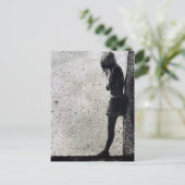 Eenzaamheid Briefkaart (Staand voorkant)