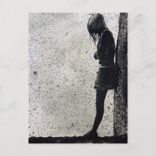 Eenzaamheid Briefkaart