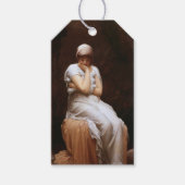Eenzaamheid (door Frederic Leighton) Cadeaulabel (Voorkant)