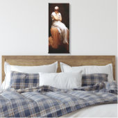 Eenzaamheid (door Frederic Leighton) Canvas Afdruk (Insitu (Slaapkamer))