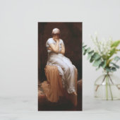 Eenzaamheid (door Frederic Leighton) Kaart (Staand voorkant)