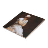 Eenzaamheid (door Frederic Leighton) Tegeltje (Zijkant)