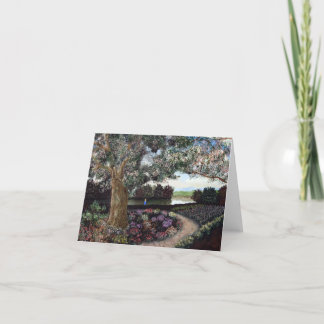 Eenzaamheid door Jim Ivey--Lege Notecard Kaart