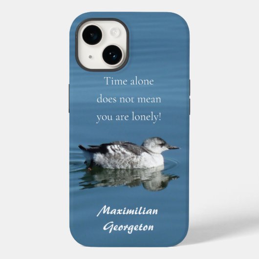 Eenzaamheid Fotografie - Ocean Duck Case-Mate iPhone Case (Achterkant)