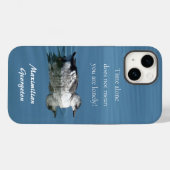 Eenzaamheid Fotografie - Ocean Duck Case-Mate iPhone Case (Achterkant (horizontaal))